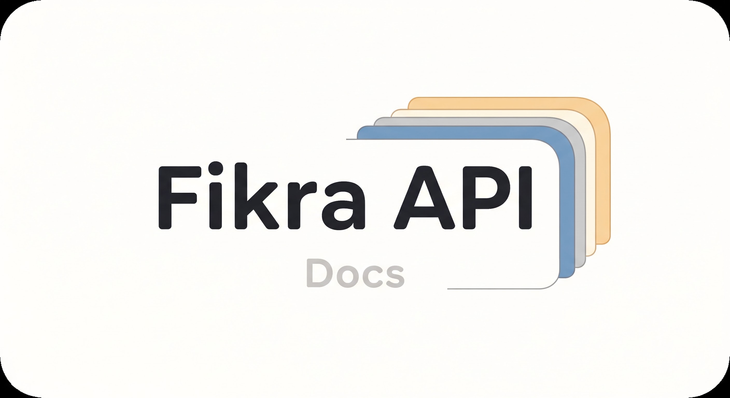 The Fikra API Developer Documentation is Officially Live